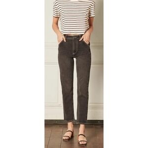 Boyish The Rayo Jeans Gray Denim Slim Size 24‎ High Rise Skinny Gray